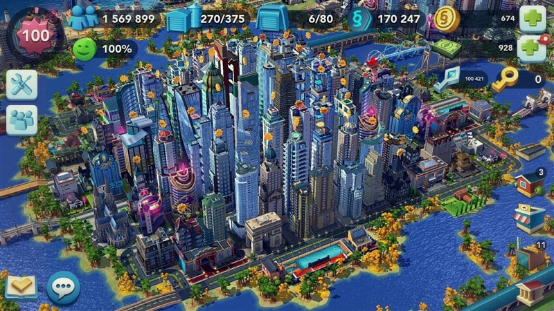 SimCity Buildit Hileli Apk
