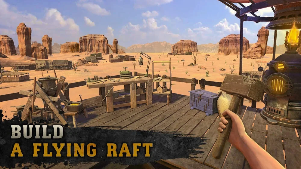 raft survival desert nomad para hileli apk 1